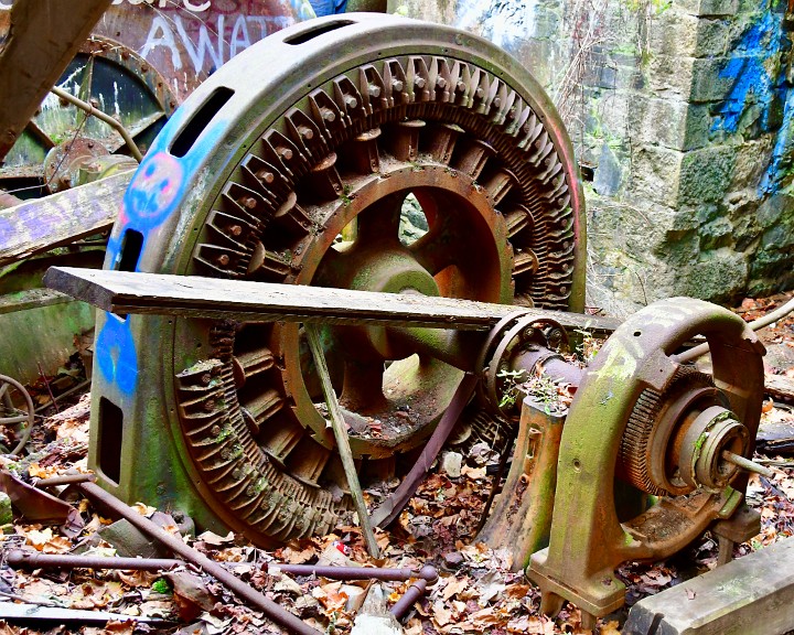 Disused Machinery See-Saw