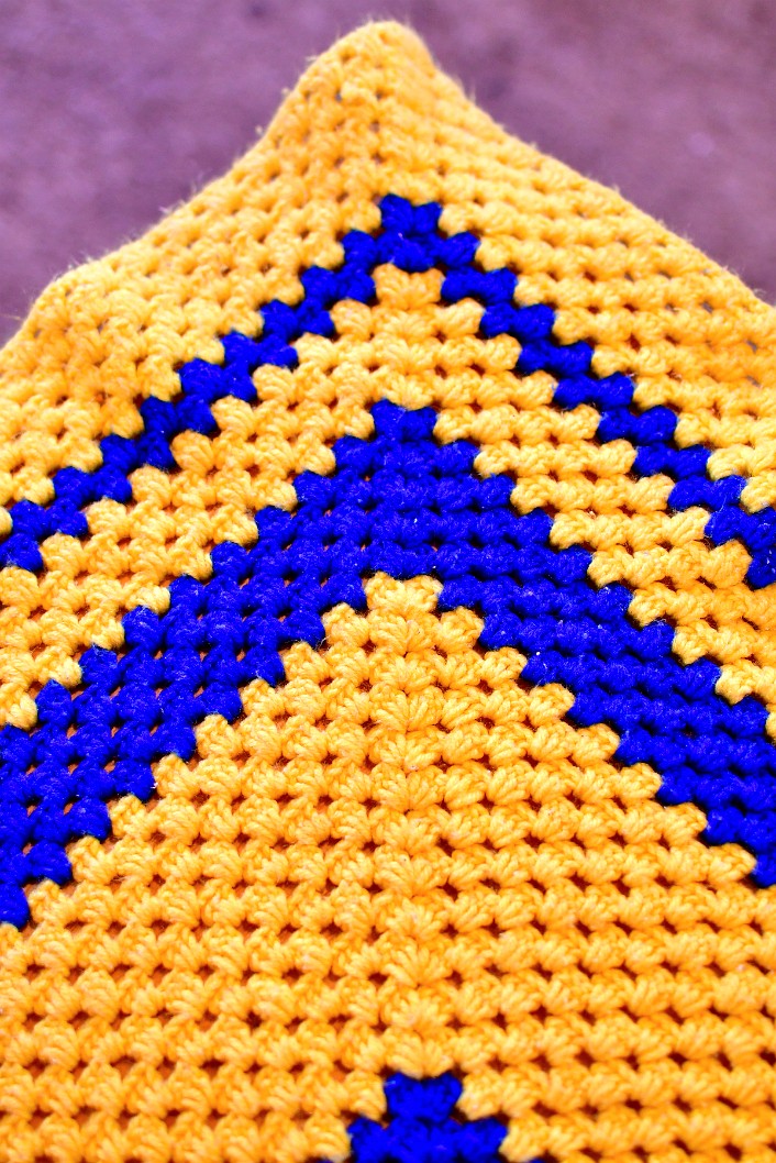 Handmade Childhood Knit Blanket