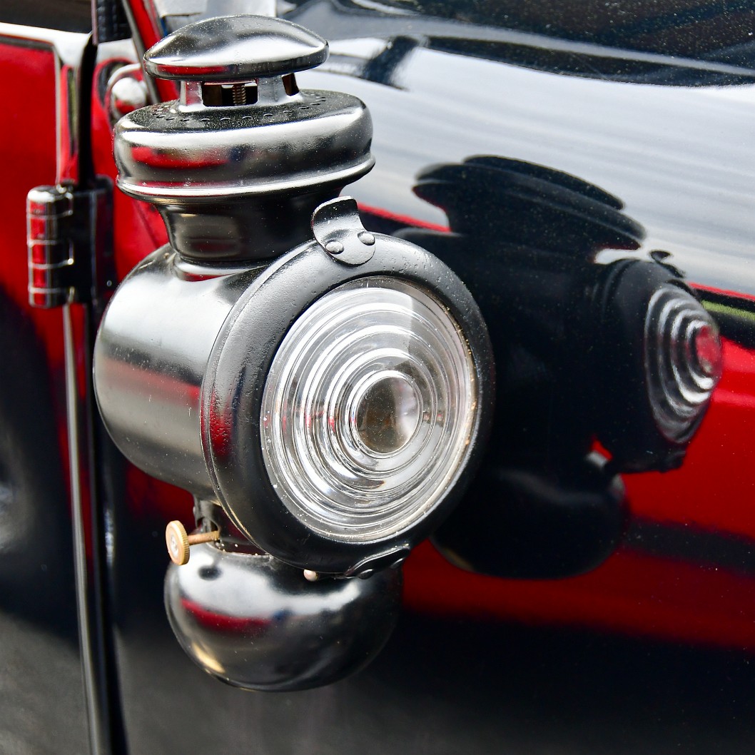 Side Lamp on a 1927 Ford Model T