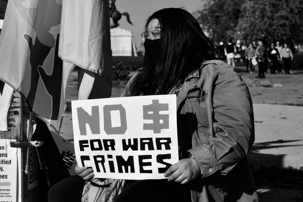 No Money For War Crimes (Inspired by Dorothea Lange)