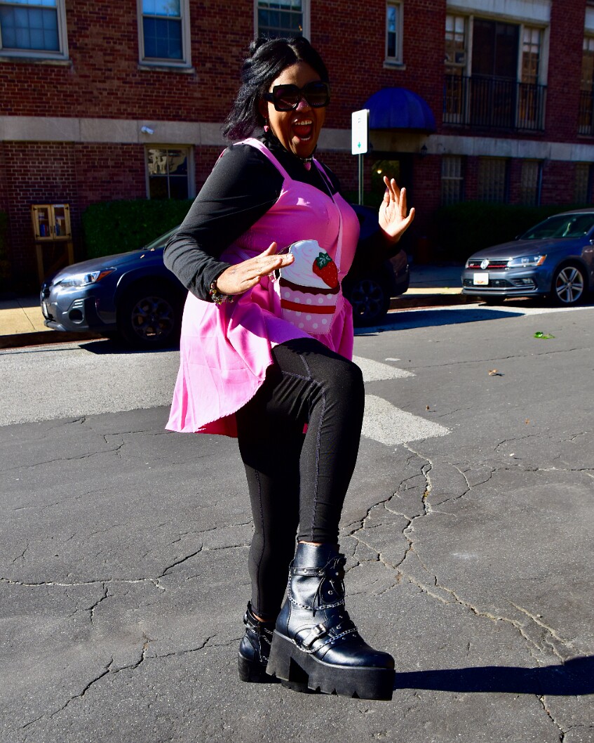 A Vision in Pink and Black 2