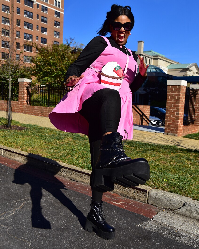 A Vision in Pink and Black 4