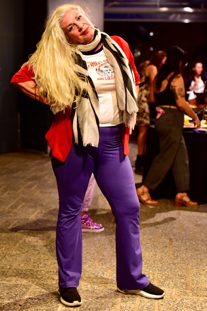 That Purple and Red Lewk