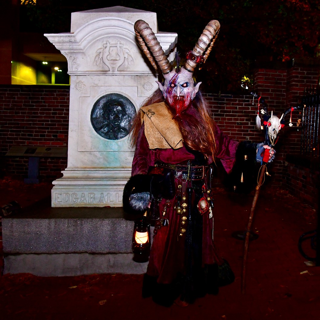 Krampus Near The Clemms and New Poe Memorial 3