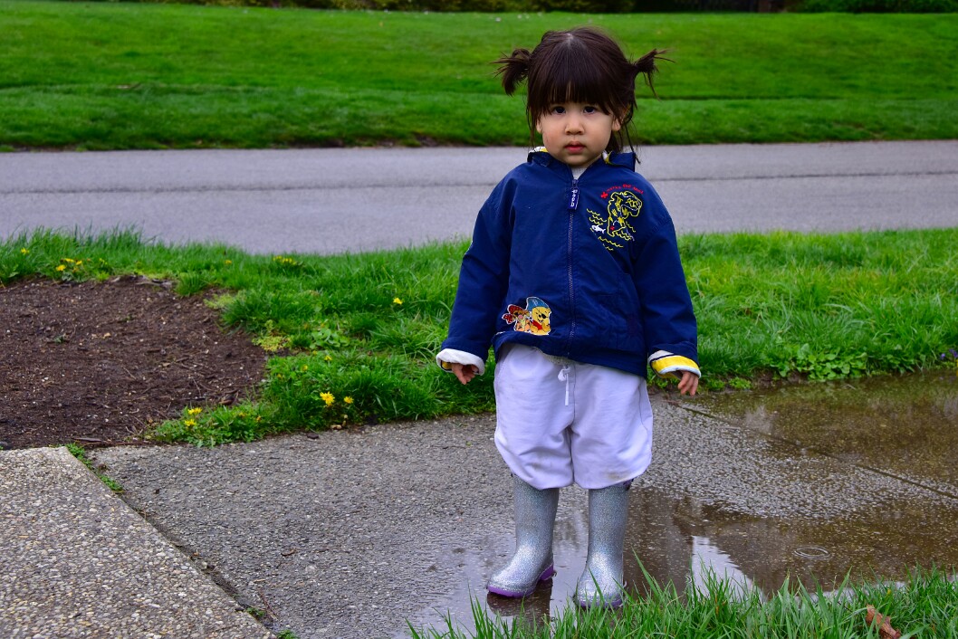 Steady Stare and Sparkly Boots