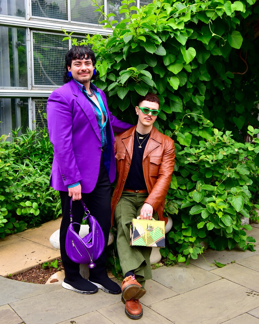 Fashionable Couple in Beautiful Colors 1