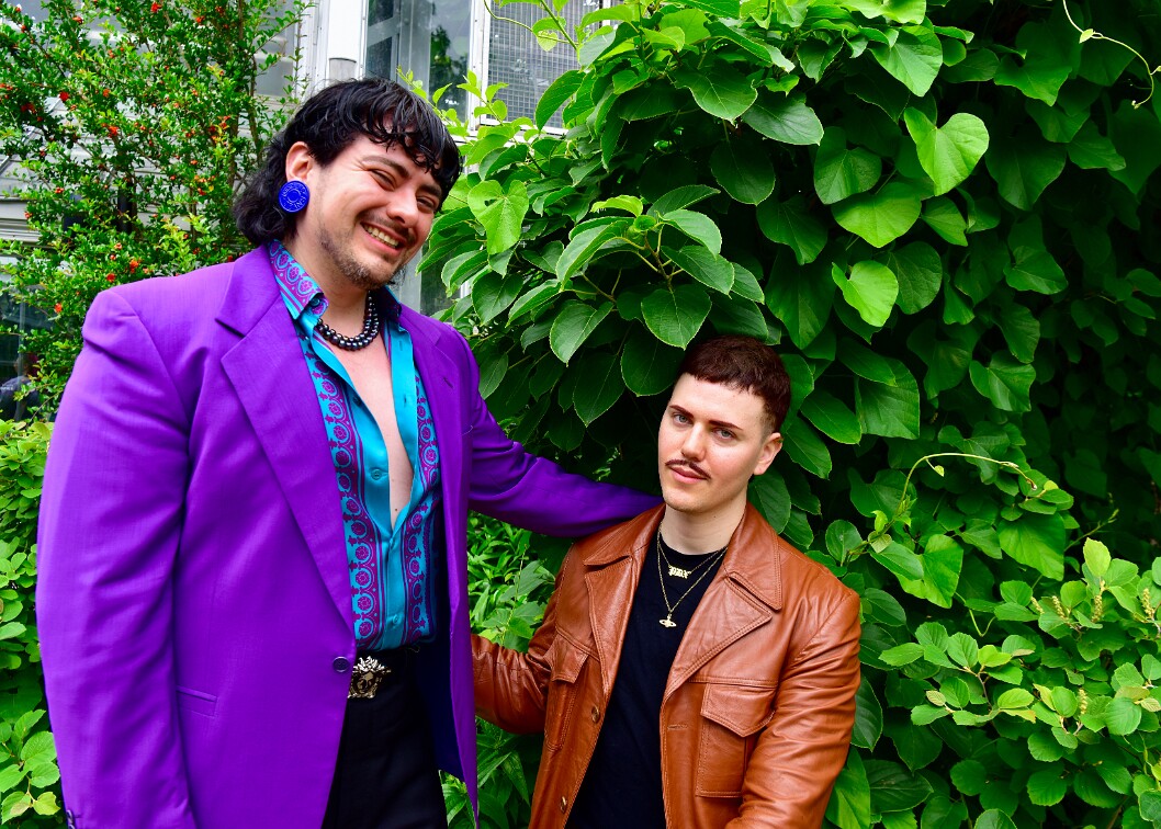 Fashionable Couple in Beautiful Colors 2