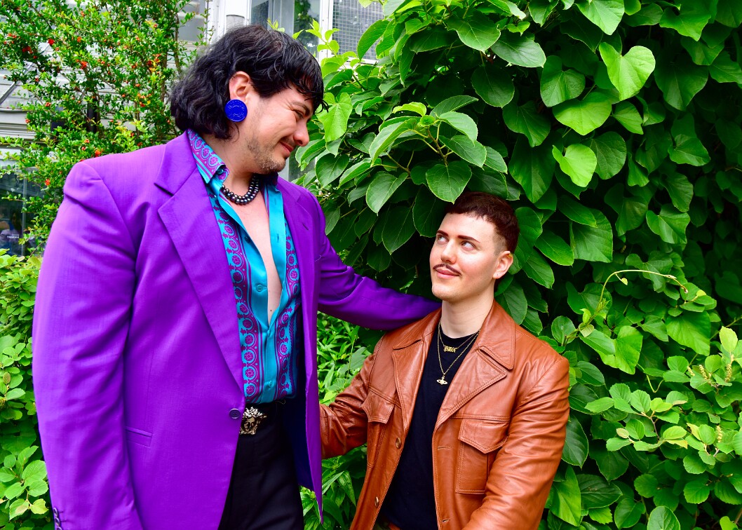 Fashionable Couple in Beautiful Colors 3