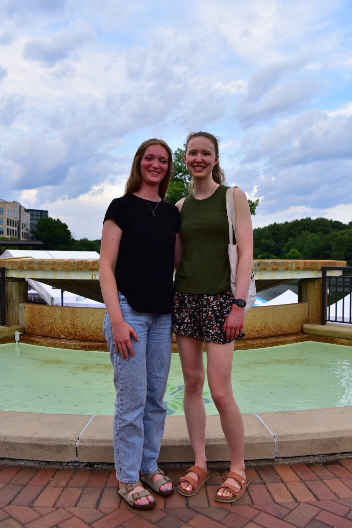 Smiles by the Fountain 1