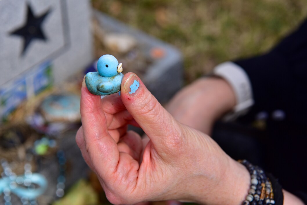 Nail Polish Matches the Duck