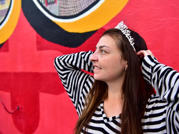 Maria in a Fresh Tiara