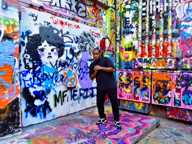 iWitness Graffiti Alley Music Video Shoot