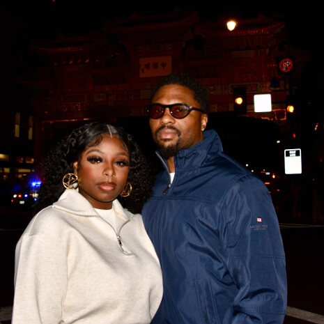 Couple in Chinatown in DC