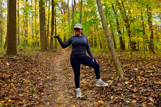 Erica on the Morning Choice Trail
