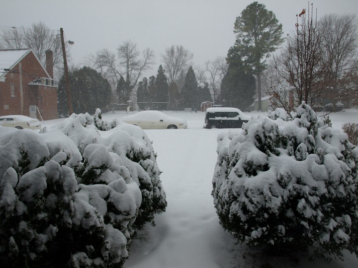 Snow Piling Upon the Neighborhood Snow Piling Upon the Neighborhood