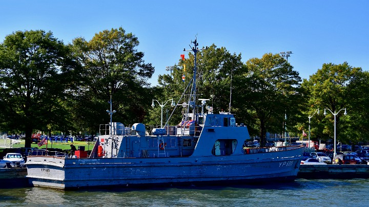 One of the Training Ships of the Naval Academy