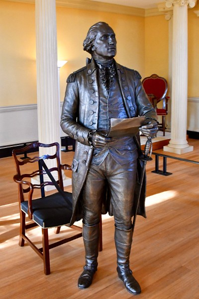Statue of George Washington Resigning His Commission