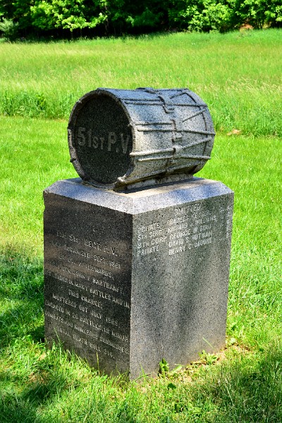 51st Pennsylvania Volunteer Infantry Monument 51st Pennsylvania Volunteer Infantry Monument