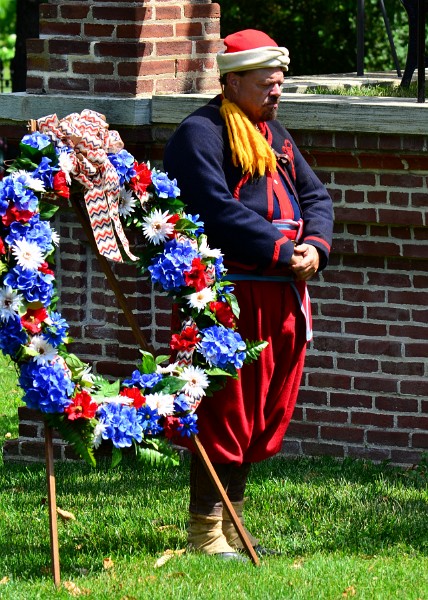 Zouave Attending the Wreath Zouave Attending the Wreath