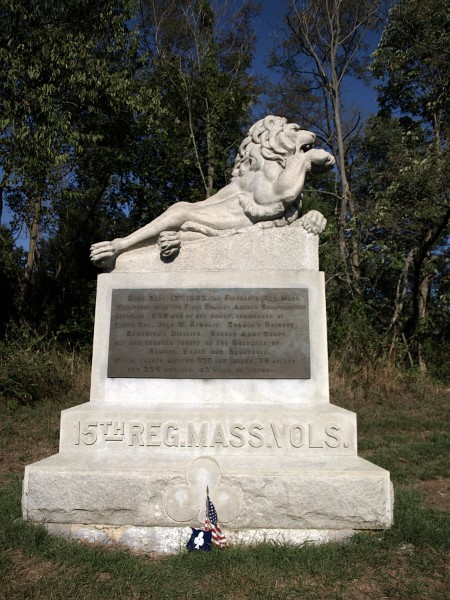 15th Massachusetts Volunteers Monument 15th Massachusetts Volunteers Monument