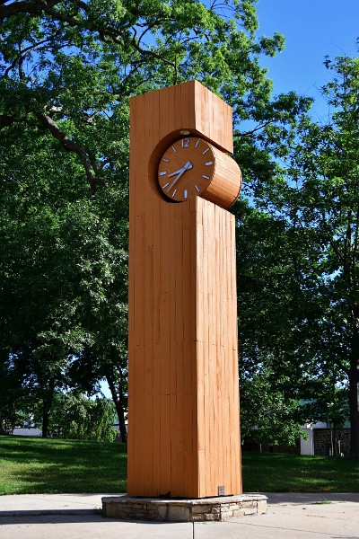 Clock Tower Designed by W. C. Zwingelberg