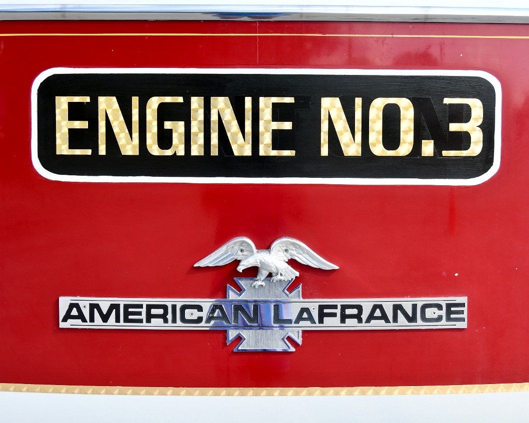 American LaFrance Badge