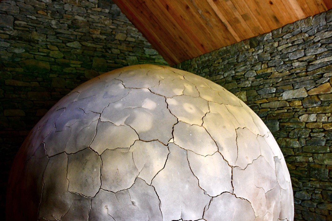 Detail of Clay Houses (Boulder) by Andy Goldsworthy