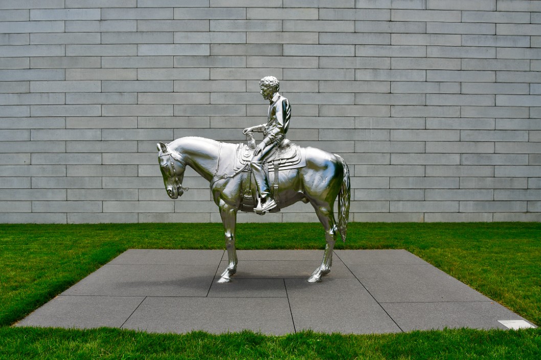 Horse and Rider by Charles Ray