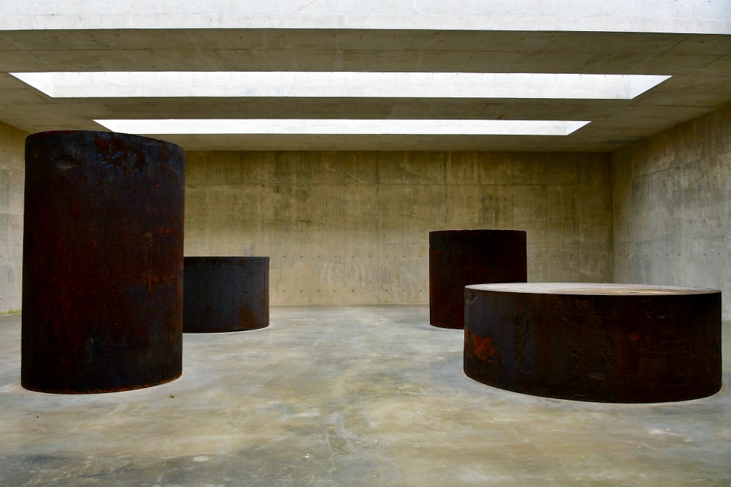 Four Rounds: Equal Weight, Unequal Measure by Richard Serra