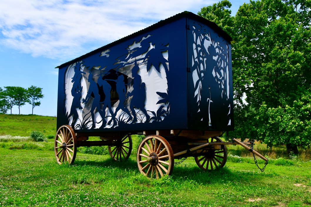 The Katastwóf Karavan by Kara Walker