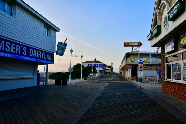 A Quiet Boardwalk
