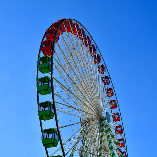 Colorful Big Wheel