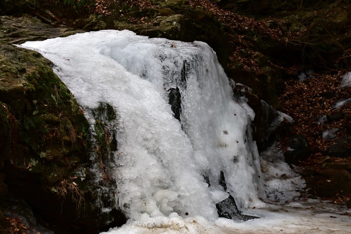 Water Flowing Side View