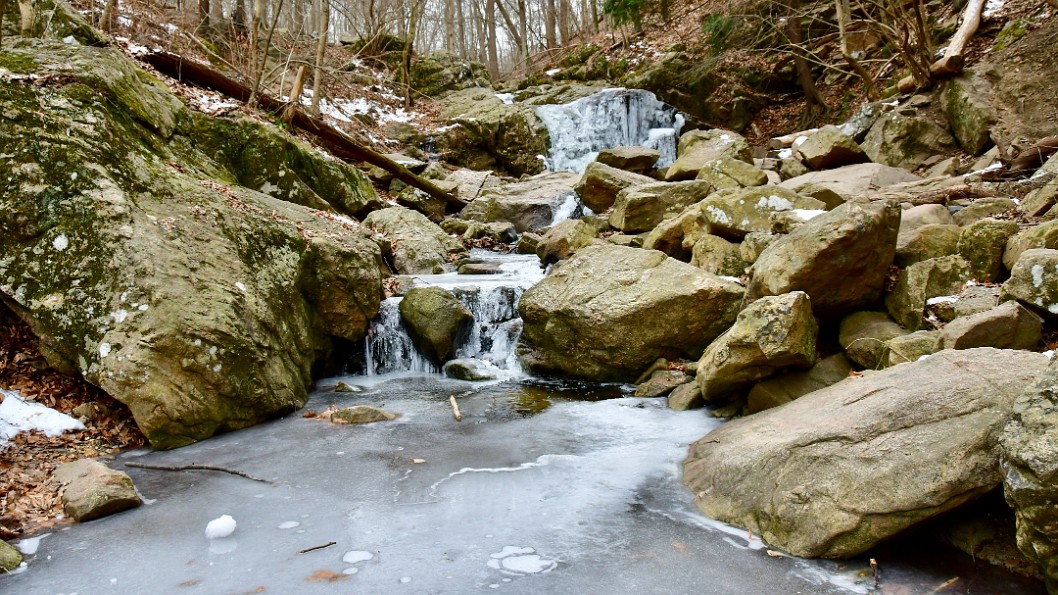 Into a Frozen Pool