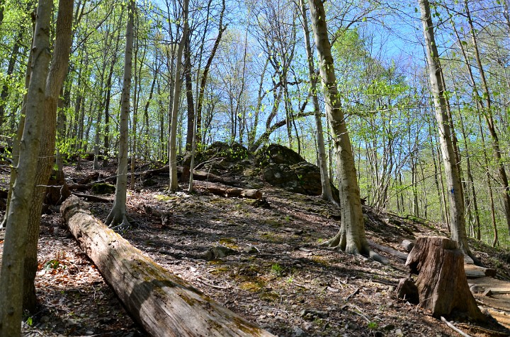 Lump of Rocks Above Lump of Rocks Above