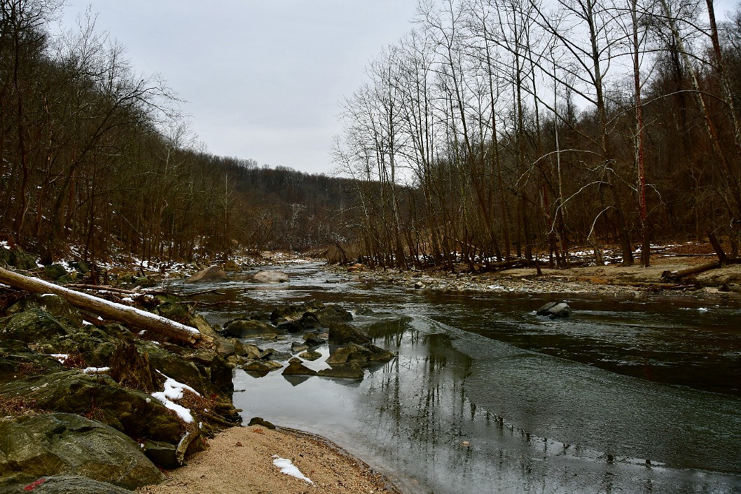 Ice and Rocks on the Water