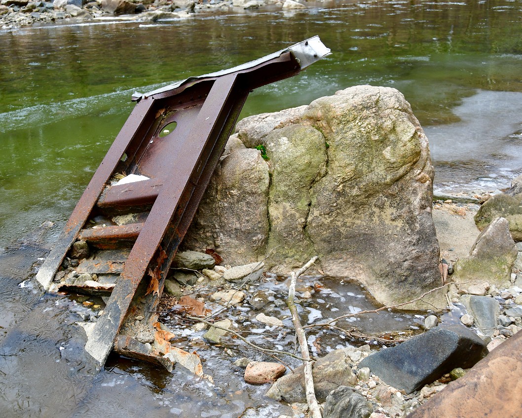 Rusting in the Water