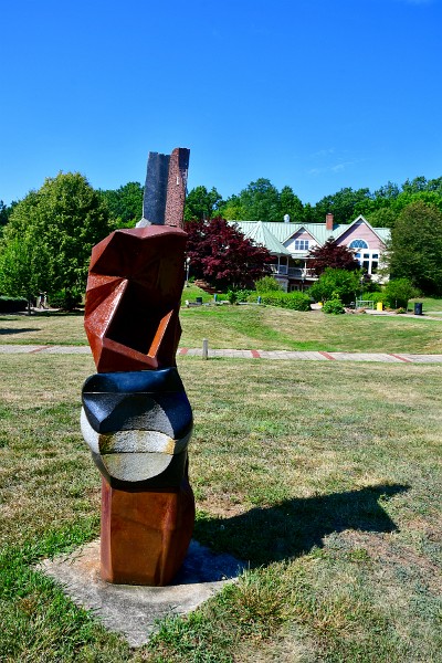 Contemporary Art Sculpture in the Lawn