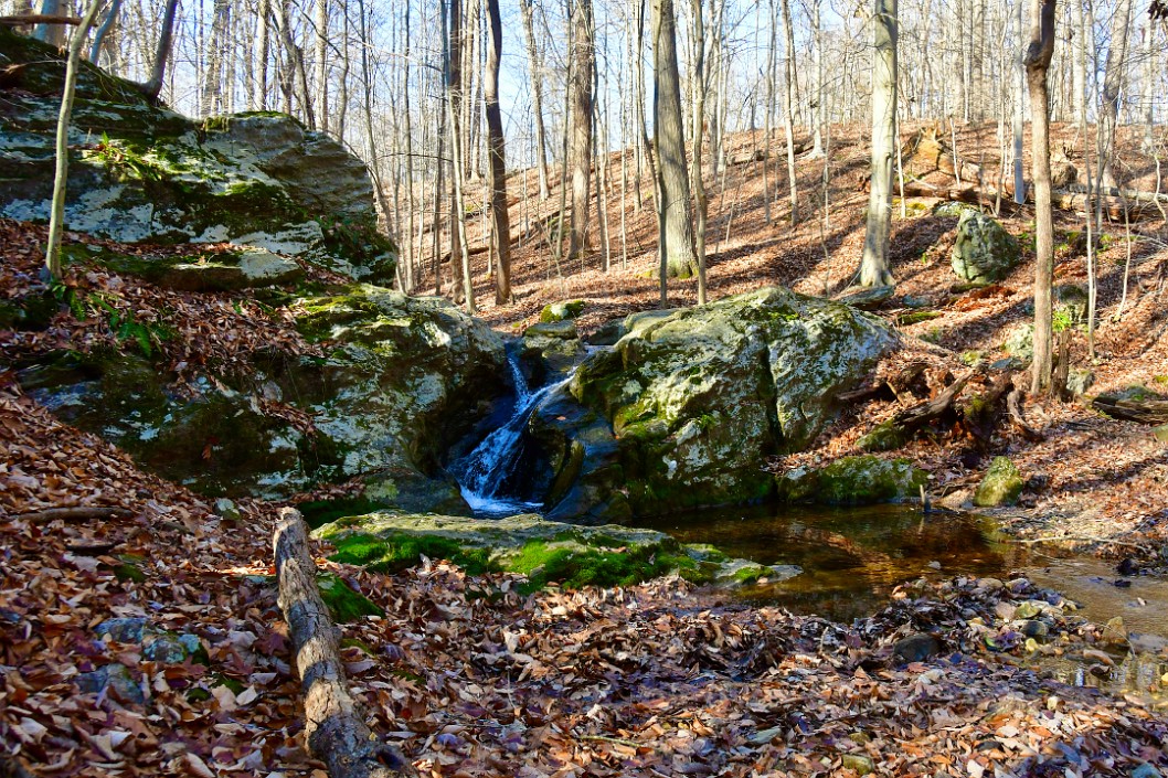 Approaching the Flowing Waterfall