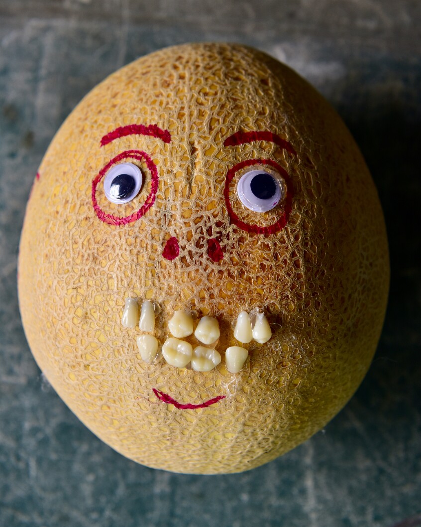 Cantaloupe Face 3