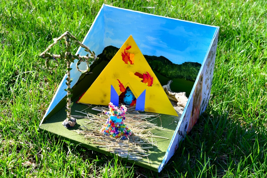Diorama in the Grass