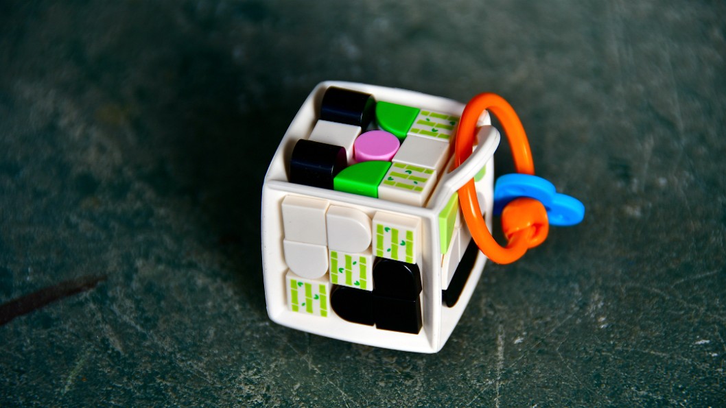 Panda LEGO Keychain 2
