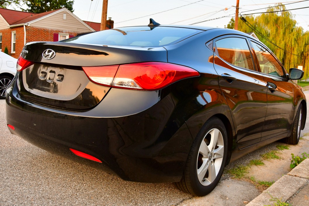 Hyundai Elantra Rear Profile